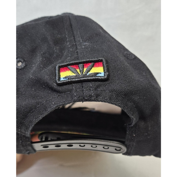 GM Fashions Black Snapback Baseball Cap/Hat Cannabis 420 Leaf - Picture 6 of 8